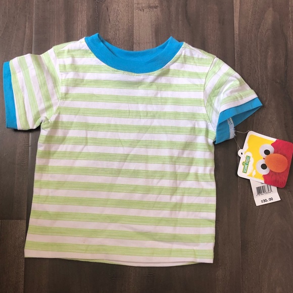 Sesame Street 12m Jeans jumper sit. - Picture 4 of 7